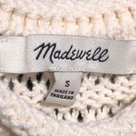 Madewell Cream Knit Tank Sweater Vest | Size S Photo 3