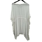 Cute Options White Tassel Swim Cover Up Size Small New Photo 2