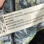 Anthropologie En Saison Pants Women S Green Passion Floral Jacquard Straight Leg Photo 8