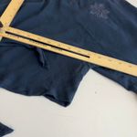 Lucky Brand  Kimono Womens X Small Small Blue Embroidered Cardigan Tie Front Boho Photo 7