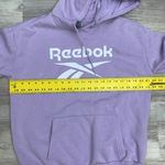 Reebok Purple w White Logo Pullover Women's Hoodie with Kangaroo Pocket Size M Photo 9