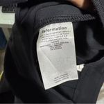 Reformation  Tanya Black Flared Knit Pants M Photo 8