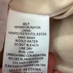 Listicle Womens Pink Swiss Dot Ruffle V Neck Puff Sleeve Romper M Photo 3