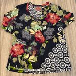 Johnny Was  Sierra Favorite Long Sleeve V-Neck Tee Shirt Small Photo 6