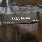 ZARA  Basic Black & White Striped Kimono Jacket (XS) Photo 9