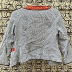 Free People boho stripe beaded oriental inspired jacket Photo 2