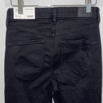 American Eagle  Womens Distressed Curvy High Rise Jegging Black Size 4 NWT‎ Photo 3