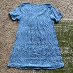 Cozy Sherpa Sherpa Blue Patterned Dress  Photo 1