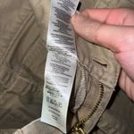 Micheal Kors Khaki Pants Five Pocket Zipper Ankle Gold Button Size 0 Tan Photo 8