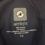 Aerie  Fit Women's Long Sleeve Zipper Navy Blue Thermal Workout Tops Size SP Photo 1