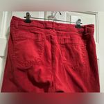 a.n.a  cropped pants - dark red - size 14 Photo 5