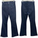 Veronica Beard Beverly Skinny Flare High-Rise Jean Size 29 Dark Blue Indigo Wash Photo 1