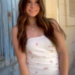 Isabelle's Cabinet white dress with pink flowers  Photo 0