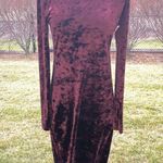 Michael Kors Crushed Velvet Cordovan Slim Fit Crewneck long Photo 1