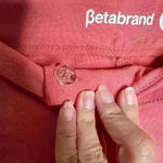 Betabrand NWT‎  Easy Crop Trouser Melon Sz L Photo 7