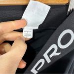 Nike Pro Mid-Rise Black Crop Capri Leggings Mesh-Panel Women Size Medium Dri-Fit Photo 5