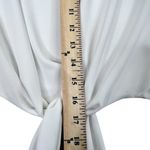 Babaton  Aritzia Jeronimo White Wrap Tank Top Tie Front Sleeveless Chic Size XS Photo 8