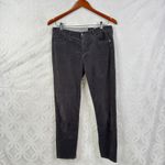 AG Adriano Goldschmied AG Jeans The Stevie Ankle Petite Corduroy Gray Slim Straight Pants Size 28P Photo 8