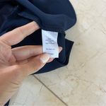 Sail To Sable  Navy Blue Peplum Top Sz Small Photo 3