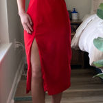 Abercrombie & Fitch Abercrombie Sweetheart Midi Dress Photo 0