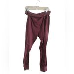 Maternity Maroon Joggers Size XXL Red Photo 4