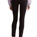 Levi's Levi’s Women's 711 Mid Rise Distressed Skinny Jeans in Black Size 27 Photo 1