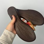 Montado made in Portugal cork floral pattern slide sandals size 40 Tan Photo 4