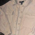 Forever 21  Beige Corduroy Button-Up Shirt Photo 4