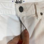 Paige White Verdugo Crop Cotton Blend Distressed Raw Hem Denim Jeans Women Sz 27 Photo 7
