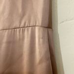 Revelry Blair Satin Gown Bridesmaid Dress in Rose Quartz Size 4 Pink Photo 4