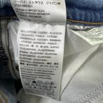 Levi's Levi’s Wedgie Raw Edge Hem Button Fly Jeans Size 26 medium dark wash Photo 8