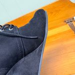 Arizona Jeans Women’s black wedges lace up EUC 7M Photo 5