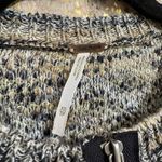 Free People Heart Beeps Boho Knit Cropped Zip Up Sweater Bolero XS Photo 2