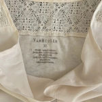 Van Heusen  ivory blouse short sleeve top XS Photo 3