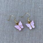 Earring Set🦋 Pink Photo 0