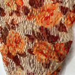 Free People  Solana Nylon Ruched Stretch Semi Sheer Floral Crop Top size S Photo 10