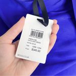 Reiss • Tamsin Dress one shoulder shift cocktail royal blue purple draped mini Photo 6