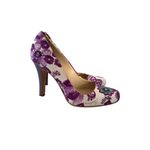 Burberry  Purple White Floral Pumps Heels Size 36 / US 6 Photo 11