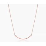 Boutique *NEW Rose Gold Filled Curved‎ Bar Necklace , 16-18 Photo 5