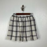 Club Monaco  Plaid Silk Mini Skirt Size 0 Photo 1