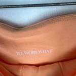 We Wore What NWT Lace-Up Biker Short Peach Cobbler Size XS NEW $68 Photo 5