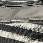 Victoria's Secret VICTORIA’S SECRET Black Side Lace Canvas Shoulder Tote Photo 7