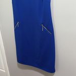 Chetta B Royal Blue Midi Formal Dress Photo 3
