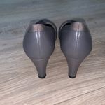 Easy Spirit  ESNAREEN 7 wide gray leather Heels Photo 4