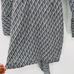 Free People NEW  Rillo Beach Summer Shirtdress Small Black White Lightweight Photo 9