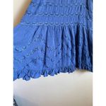 Free People Intimately Free blue open knit lace trim Tank Sz XS Photo 6