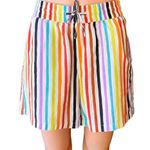 PRIDE Collection Unisex Adult Rainbow Gay LGBTQ Summer Athletic Shorts ~ XS Photo 1
