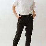 ALBION FIT  Jetsetters Jogger Pants | Black | XXL Petite | NWT Photo 0