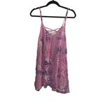 ✨Lagaci Palm Sleeves Cover Up Sz Medium Pink Dress✨ Photo 2