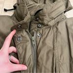 Eddie Bauer Vintage  Women’s Green Cotton Goose Down Quilted Puffer Vest Size M Photo 1